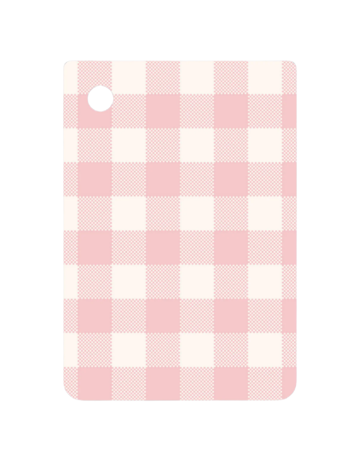 Kobo Clara Pink Gingham insert to decorate the back of a Kobo Clara