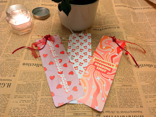 Set of 3 smutty Bookmarks